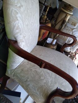Beach chair with deep mahogany detailed would only one available