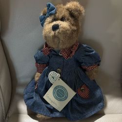 Collectible Emmy Lou  Boyds Bears Bearwear Country Doll 12”