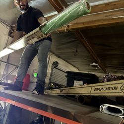 Savage Seamless Paper Backdrops – Gray & Green (New Open Box)