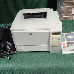 Vintage HP Workgroup LaserJet 2300DN Printer.