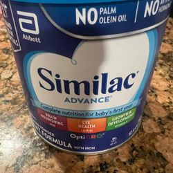  Similac Advance Fórmula en Polvo para Bebé con Hierro,
