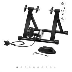 Costway Bike Trainer Bicycle Exercise Stand w/ 8 Levels Resistance