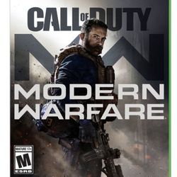 Xbox One Call Of Duty Modern Warfare