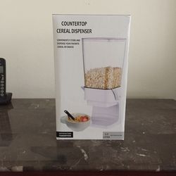 Countertop Cereal  Dispensary/Hablo español