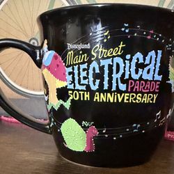 DISNEYLAND 50TH ANNIVERSARY MAIN STREET ELECTRICAL PARADE 21oz MUG (SEE OTHER POSTS)