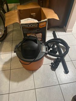 Ridgid 9 gallon wet/dry shop vacuum