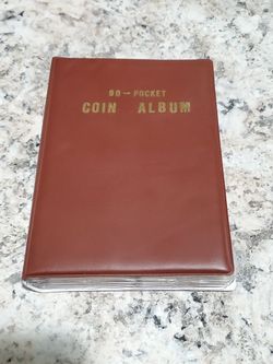 Coin Book 60 coins with lots of toned pieces