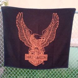 Harley Davison Motor Cycles Blanket 52x49