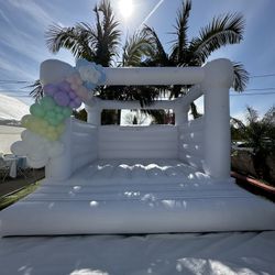 White Bounce House
