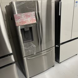 New Fridge French Door Stainless Steel Water Ice In Door 