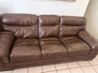 Leather Couch