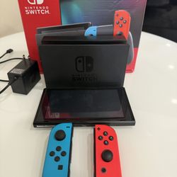Nintendo Switch with Dock Set with Box