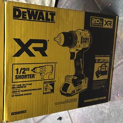 DEWALT 20V MAX XR DRILL
