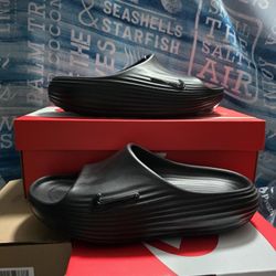 Nike ReactX Rejuven8 Slide Black