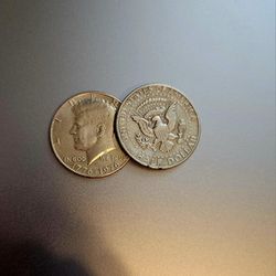 Authentic 50 cent Coins