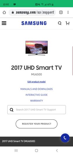 Samsung mu6500 curved like new