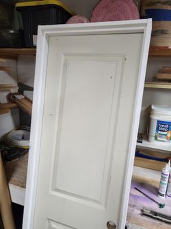 24-in Solid Core Door.
