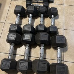 Dumbbell Set With Rack