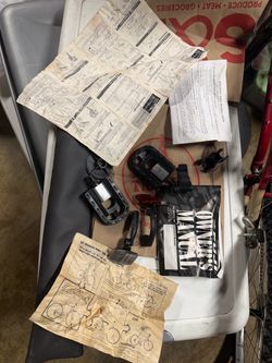 Vintage 1996 Fuji "Marlboro Unlimited" Folding Mountain Bike (w/ Manuals)