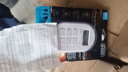 myTouchSmart SimpleSet Plug-In Timer