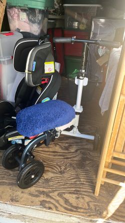 Scooter for broken foot used