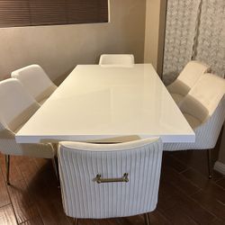 Formal Dining Table With Chairs Included