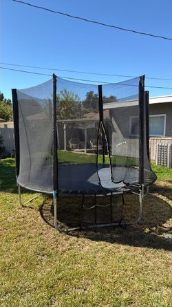 10 feet Round Trampoline with Safety Enclosure Net