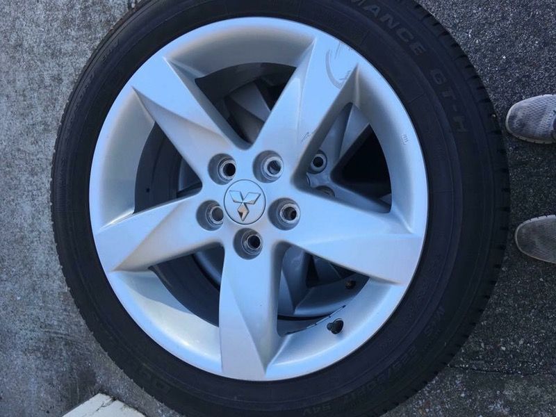 17” 5x114.3 Honda Mitsubishi Enkei Wheels