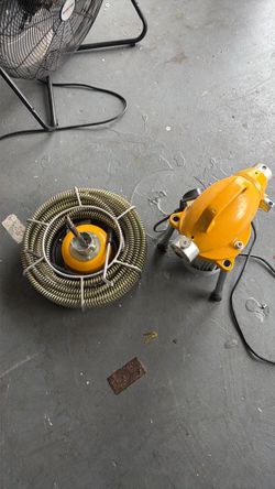 Electric Drain Snake Machine with Cable