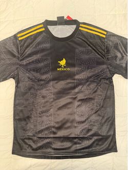 Mexico 🇲🇽 black and gold Jersey available in S, M, L