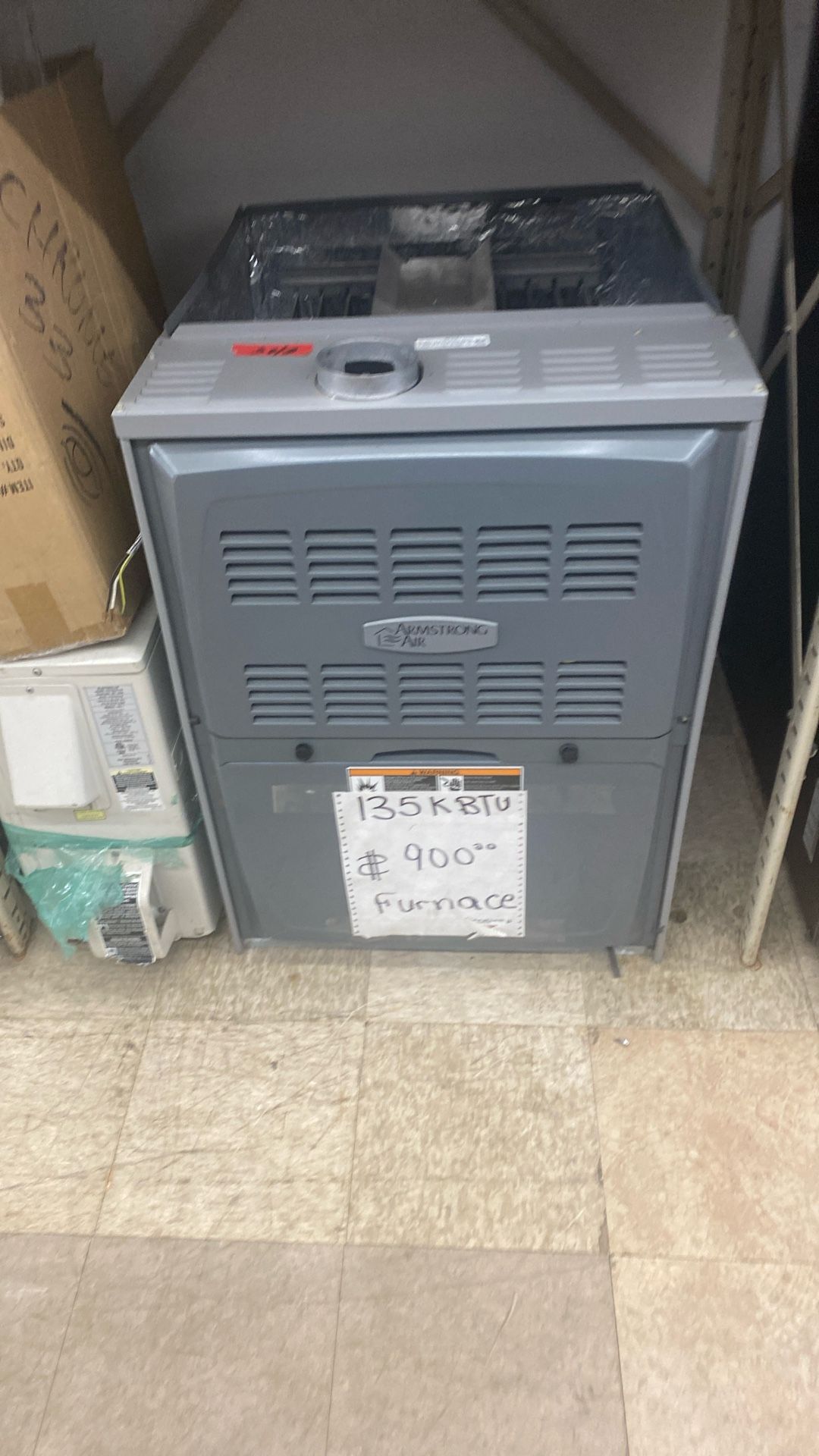 135K BTU Armstrong Air Furnace 
