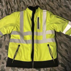 HiVis Extreme Softshell Jacket – Waterproof, Windproof & Warm