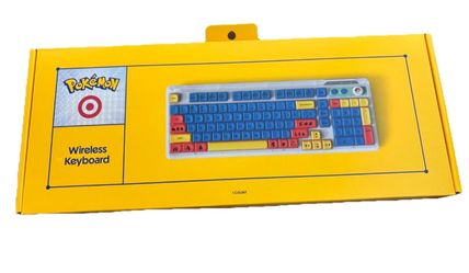 New Sealed Pokémon x Target  Wireless Keyboard