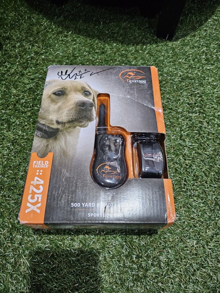 SportDOG Brand FieldTrainer 425X remote trainer, rechargeable dog training collar with impact, vibration and tone, 500 yard range, SD 425X