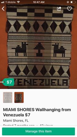 Venezuela Wallhanging Great for School Project