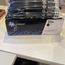 HP 35A Black Toner Cartridge, CB435A