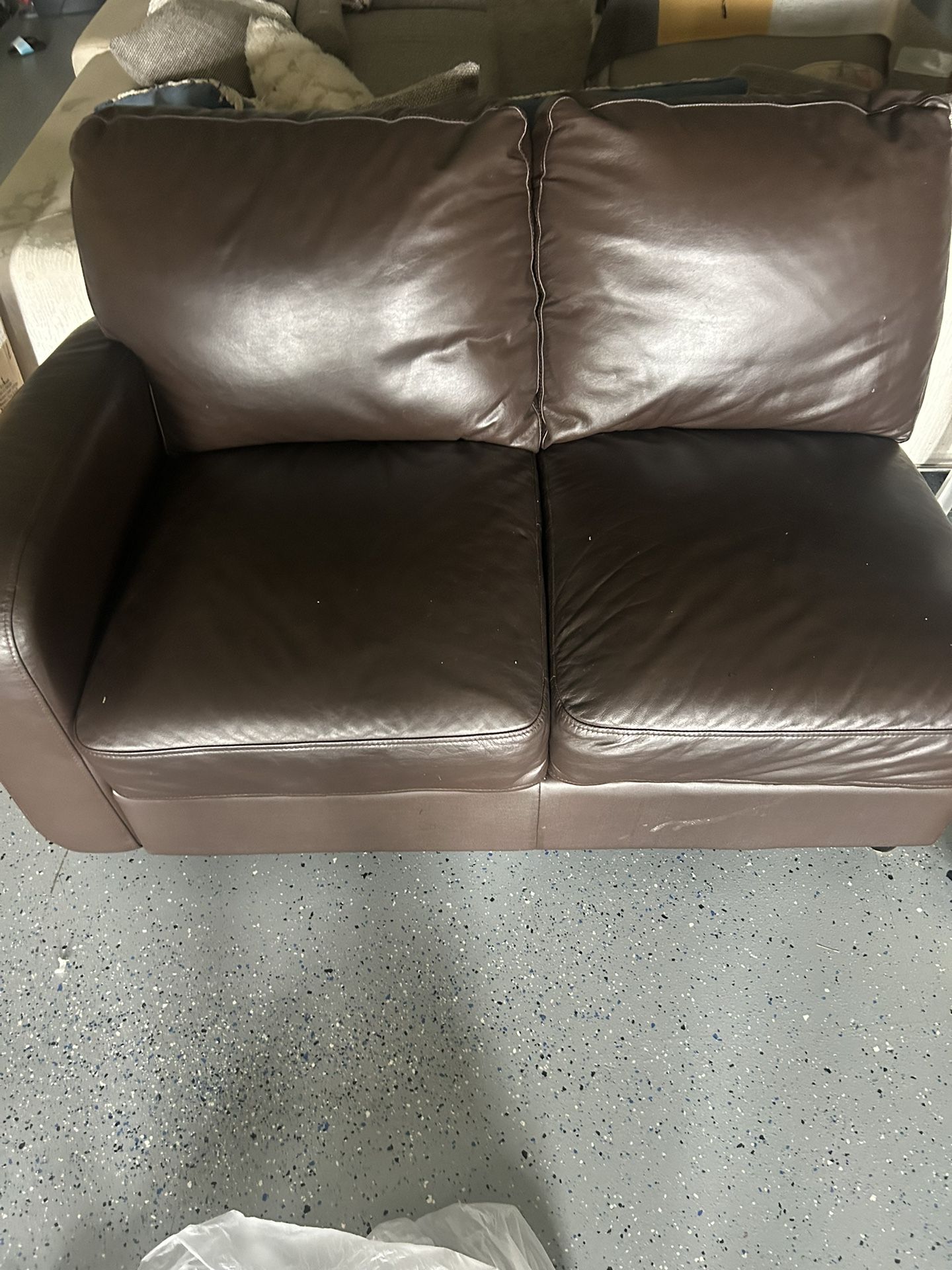 Small Leather Couch