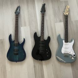 3 Guitars Hmu Trade Or Cash ??