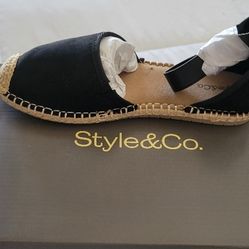 New Espadrille Black 