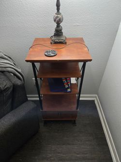Brown/black shelf