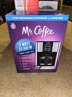☕ Mr. Coffee 12-Cup Programmable Coffee Maker