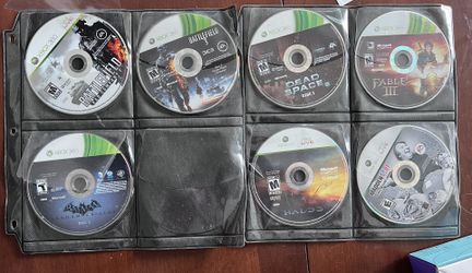 XBOX 360 Games Each No Cases