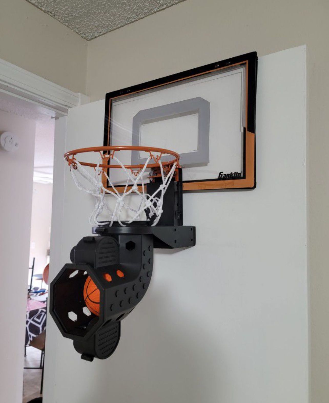 basketball Hoop With Battery Operated Return