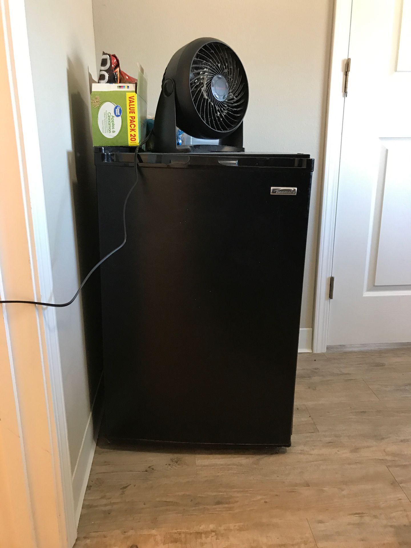 Kenmore Mini Fridge, need gone ASAP don’t have room to haul it back.