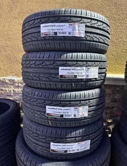 215/45R17 Hankook Ventus V2 New Tires Set Installed And Balanced Llanta Nueva Instalacion Y Balanceo incluido ✅✅