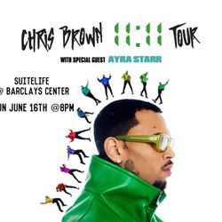 Chris Brown VIP Suite @ Barclays Center June 16th