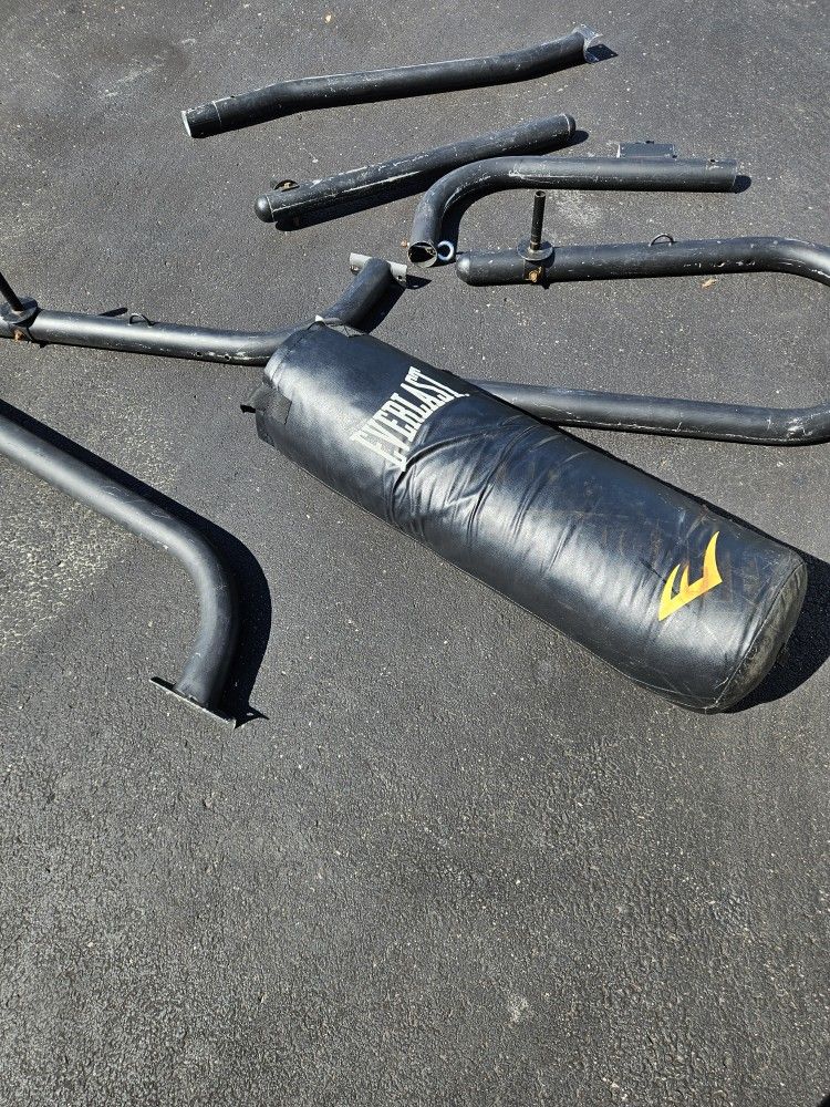 Everlast punching bag and stand
$50 Obo