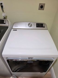 Maytag Smart Washer & Gas Dryer Set – High Capacity (Extra Power)