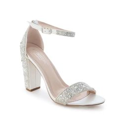 Celina-29B - White Heels. 