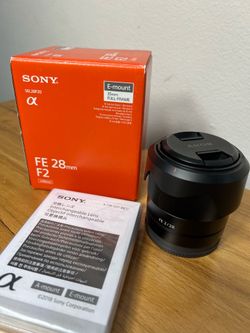 Sony FE 28mm f/2 Lens